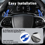 Aluminum Paddle Shifter Extension Decoration Cover For Cadillac XTS 2013-2019