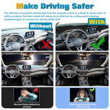 Black Dashboard Mat Poly Carpet DashMat Non-Slip Cover For Nissan Sentra 2020-25