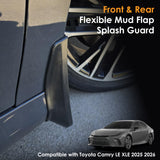 Mud Flaps Splash Guards Fender Accessories Kit For Toyota Camry LE XLE 2025 2026