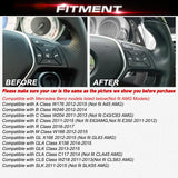 Alloy Paddle Shifter Extension Accessories For Mercedes Benz C E GLA CLA Class