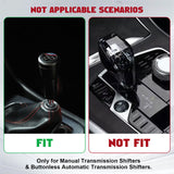 Universal Burnt Blue Alloy Round Ball Shape Car Gear Shift Knob Shifter Lever