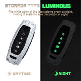 x xotic tech Mech Style Heavy Metal Key Fob Cover Compatible with Nissan Kicks Sentra Versa Rogue Pathfinder 2023 2024 2025, Zinc Alloy Key Case Protector Shell Keychain