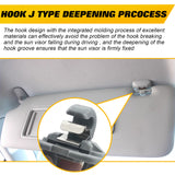 Sun Visor Hook Clip Base Makeup Mirror Fixing Bracket For Audi A1 A3 A4 A5 Q3 Q5