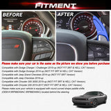 Black Forged ABS Paddle Shifter Extension For Dodge Charger Chrysler 300 2015-21