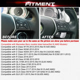 Alloy Paddle Shifter Extension Accessories For Mercedes Benz C E GLA CLA Class