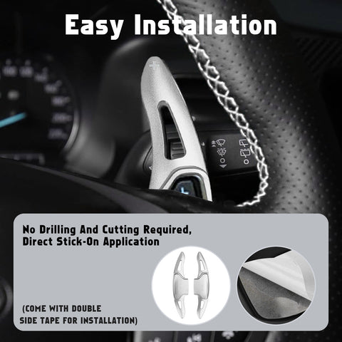 Paddle Shifter Extension Decoration Cover Accessories For Ford Explorer 2020-up