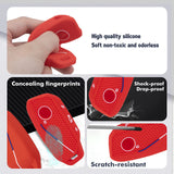 x xotic tech Soft Silicone Key Fob Cover Case Compatible with BMW X7 IX I5 M60 X5 X6 IX I7 5 7 Series 2023 2024 2025 2026, Intelligent Car Side Button Smart Key Protector