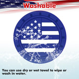 2.75 Inches USA Flag Style Anti Slip Drink Cup Holder Insert Mat Universal Fit