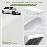 TPE Console Armrest Box Protective Cover For Tesla Model 3 2024+ Model Y 2025+