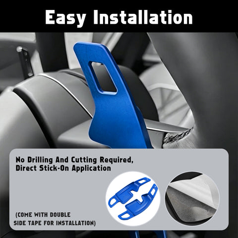 Paddle Shifter Extension Decor Cover For BMW 5 Series G60 2024-up X1 U11 X3 G45
