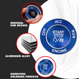 Keyless Engine Push Start Button & Surrounding Ring For Dodge Charger Challenger