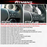 Alloy Paddle Shifter Extension Accessories For Mercedes Benz C E GLA CLA Class