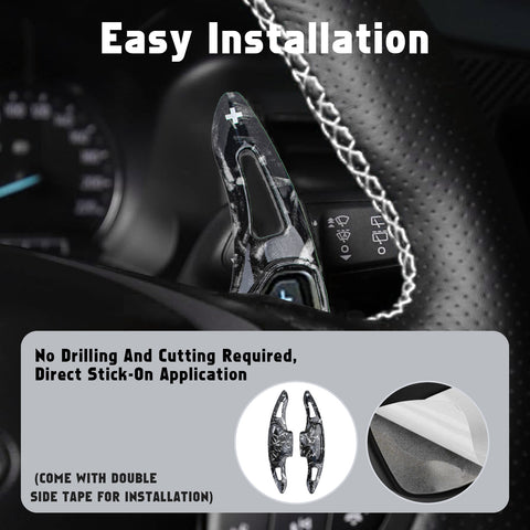 Paddle Shifter Extension Decoration Cover Accessories For Ford Explorer 2020-up