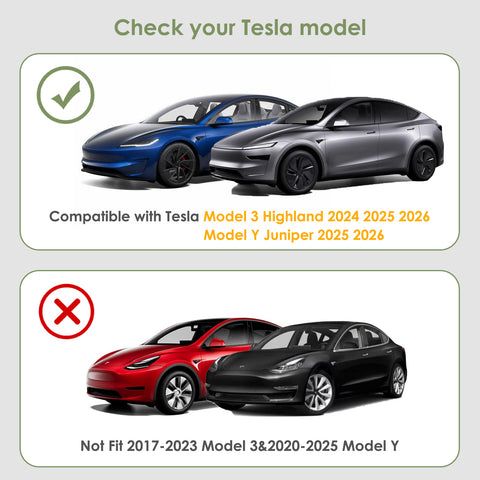 Silicone Air Vent Fragrance Clip Holders For Tesla New Model 3 Model Y 2025-up