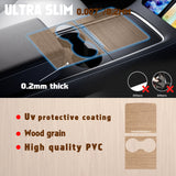 x xotic tech Center Console Wrap Kit, Transparent Console Protector Cover Interior Decoration Wrap Compatible with Tesla Model 3 2021-2023 & Model Y 2021-up Accessories