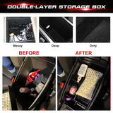 Center Console Armrest Organizer Storage Tray For Ford Bronco Sport 2021-2025