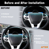 Aluminum Paddle Shifter Extension Decoration Cover For Ford Explorer 2013-2019