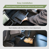 Under Seat Storage Box Organizer Accessories For Tesla Model Y Juniper 2025 2026