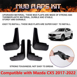 Front Rear Mud Flaps Mudguard Splash Guards Accessories For Mazda CX5 2017-2022