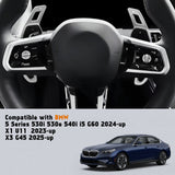 Paddle Shifter Extension Decor Cover For BMW 5 Series G60 2024-up X1 U11 X3 G45