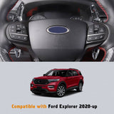 Paddle Shifter Extension Decoration Cover Accessories For Ford Explorer 2020-up