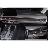 Wood/ Carbon Look Dashboard Air Vent Outlet Stripe Cover For Honda CRV 2023-2027