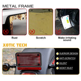 x xotic tech Motorcycle Silicone License Plate Frames, Motorbike License Plate Holder, Rust Proof, Rattle Proof, Weather Proof