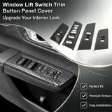 Wood/ Carbon Look Window Control Panel Cover Switch Trim For Honda CRV 2023-2027