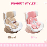 Cute Doll Mini Safety Seat Air Vent Clip Car Interior Decoration Accessories