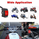 x xotic tech Motorcycle Handlebar Switch Fog Light Spotlight Switch, 7/8" 12V Driving Halo ON/ON/Off Switch 3 Position Control Universal