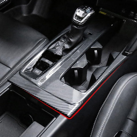 Carbon Fiber Look Center Console Gear Shift Panel Cover For Toyota Camry 2025-up