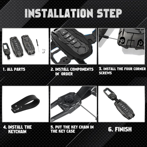 x xotic tech Mech Style Heavy Metal Key Fob Cover Compatible with Nissan Kicks Sentra Versa Rogue Pathfinder 2023 2024 2025, Zinc Alloy Key Case Protector Shell Keychain