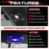 x xotic tech Dome Light Cover Trim Set Decoration Compatible with Jeep Wrangler JL JLU 2018-2023 & Gladiator JT 2020-2023 Interior Accessories(3Pcs)