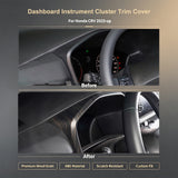 Wood/ Carbon Look Dashboard Meter Panel Frame Cover For Honda CRV 6th Gen 2023+