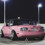 x xotic tech JDM Angel Wing Shaped Tsurikawa Subway Train Bus Handle Straps Drift Charm Rear Bumper Warning Loops Ring for Cars, SUV Interior Exterior Decoration