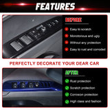 4pcs/Set Window Lift Switch Panel Molding Trim Fit Toyota Camry XV70 2018-2025