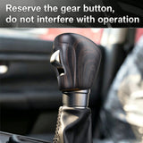 Gear Shifter Head Trim Shell Sticker Accessories For Honda Civic Accord CR-V