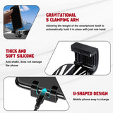 This listing is for 1 piece of Union Jack 5 Clamping Arm Mobile Phone Holder