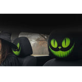 Auto Universal Fit Front Seat Halloween Scary Personalized Mask Head Rest Cover