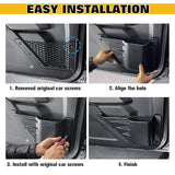 Front Door Side Storage Pocket Organizer Box for Ford Bronco 2/4 Door 2021-2025
