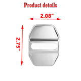 Stainless Steel Car Door Lock Buckle Decoration Trim For BMW 3 5 Series X1 X3 X5