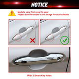 Rearview Mirror Door Handle Decor Protector For Camry 2018-25