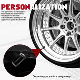 Xotic Tech 4pcs Tire Valve Stem Cover Caps Anodized Aluminum Alloy, Corrosion Resistant Leak-Proof Wheel Valve Cap Set Exterior Accessories, Universal for Cars Trucks Motorcycles SUVs and Bikes