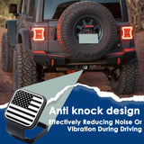 x xotic tech 2 Inch Universal American Flag Tow Hitch Covers, Trailer Hitch Cover Tube Plug Insert, Car Exterior Accessories, Receiver Tube Hitch Plug