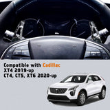 Paddle Shifter Extension Decor Cover Kit For Cadillac XT4 CT4 CT5 XT6 2020-up