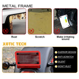 x xotic tech Motorcycle Silicone License Plate Frames, Motorbike License Plate Holder, Rust Proof, Rattle Proof, Weather Proof
