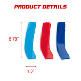 Set Tri-Colored Front Kidney Grille Strips Clip Cover For BMW 2 Series 2014-2020