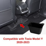 Center Rear 2nd Row Seat Middle Storage Organizer For Tesla Model Y 2020-2023