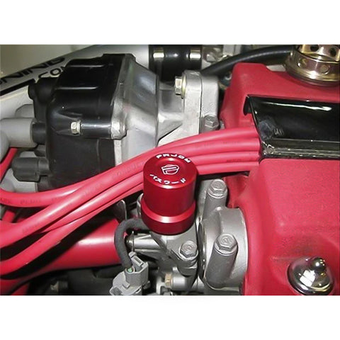 JDM Style Hood Vent Spacer Risers VTEC Solenoid Valve Cover Cap For Honda Acura