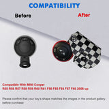 x xotic tech Union Jack UK Flag Style Key Fob Cover Holder Protector Compatible with MINI Cooper R55 R56 R57 R58 R59 R60 R61 F56 F55 F54 F57 F60 Smart Key